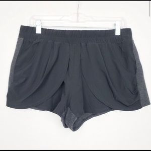 Fabletics Black and Gray pants size medium
